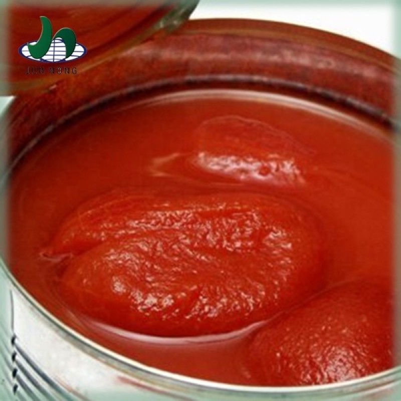 Fresh Organic Chopped Tomatoes and Vegetables in Season Canned Sauce