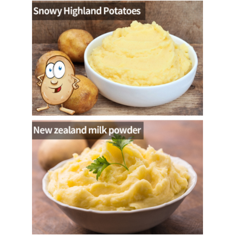 Onion Barbecue Flavor Nutritional Breakfast Instant Delicious Instant Mashed Potato
