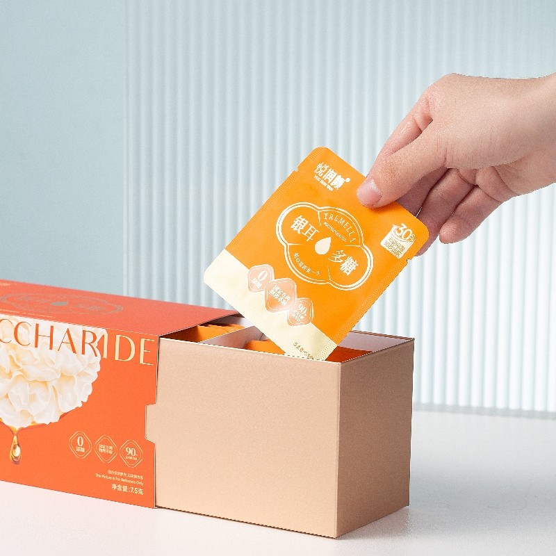 Factory Wholesale Natural Tremella Fuciformis Polysaccharide 7.5g Independent Small Packaging