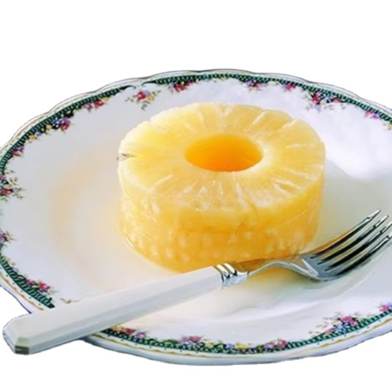 Fresh Canned Fruit Slices Pineapple Sliced Canned  Fruit Pineapple Cheap Price Natural Chunk Soaked Juicy Sugar Water Sweet Tin