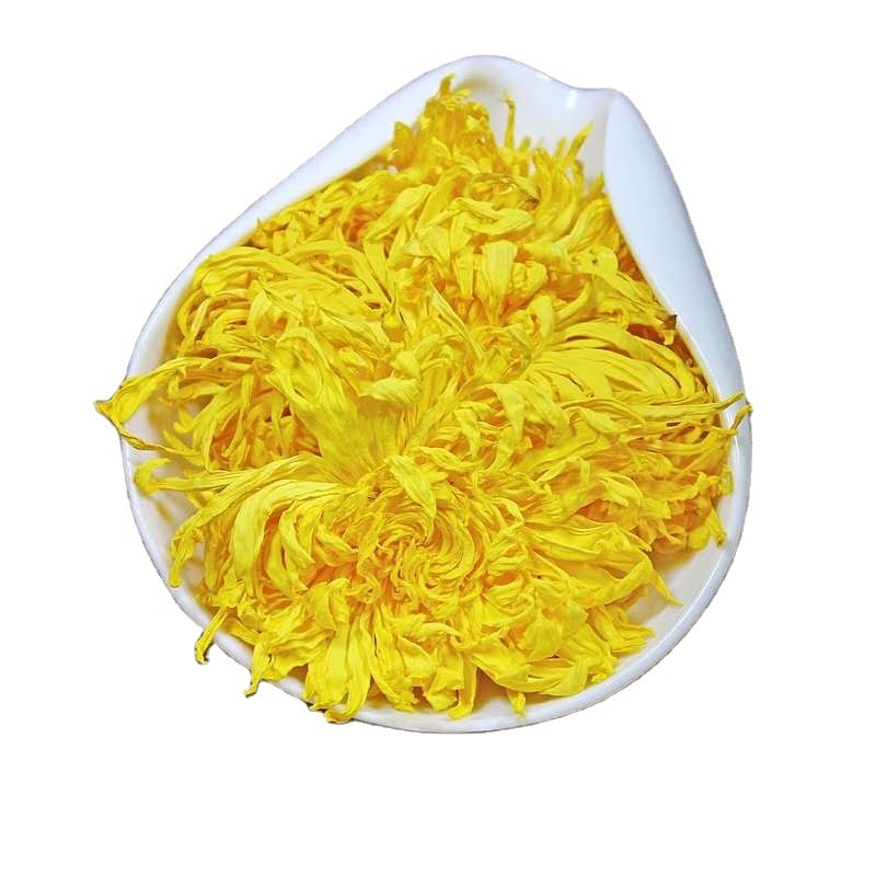 Wholesale High Quality Golden Silk Chrysanthemum Dried Flowers Blooming Tea Directly From Origin