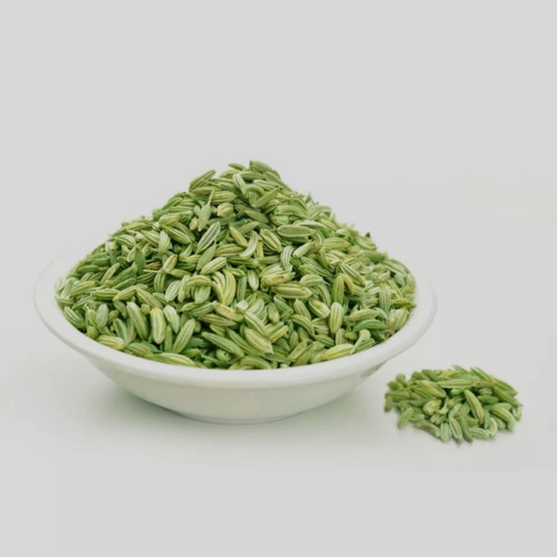 Huaran Chinese Spice Wholesale  Origin Direct Selling High Quality Domestic Special Whole Fructus Foenicu Green Fennel Seeds