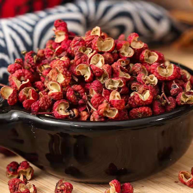 HUARAN Wholesale Origin Supply Single Spices Chinese Red Pepper New Crop Huajiao Cheap Price Sichuan Red Peppercorn
