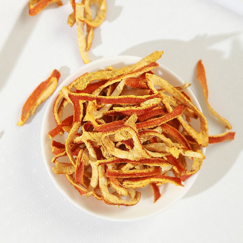 HUARAN Origin Wholesale Supply Dried Orange Peel Single Spices New Crop Low Price Tangerine Orange Peel Dried Orange Peel