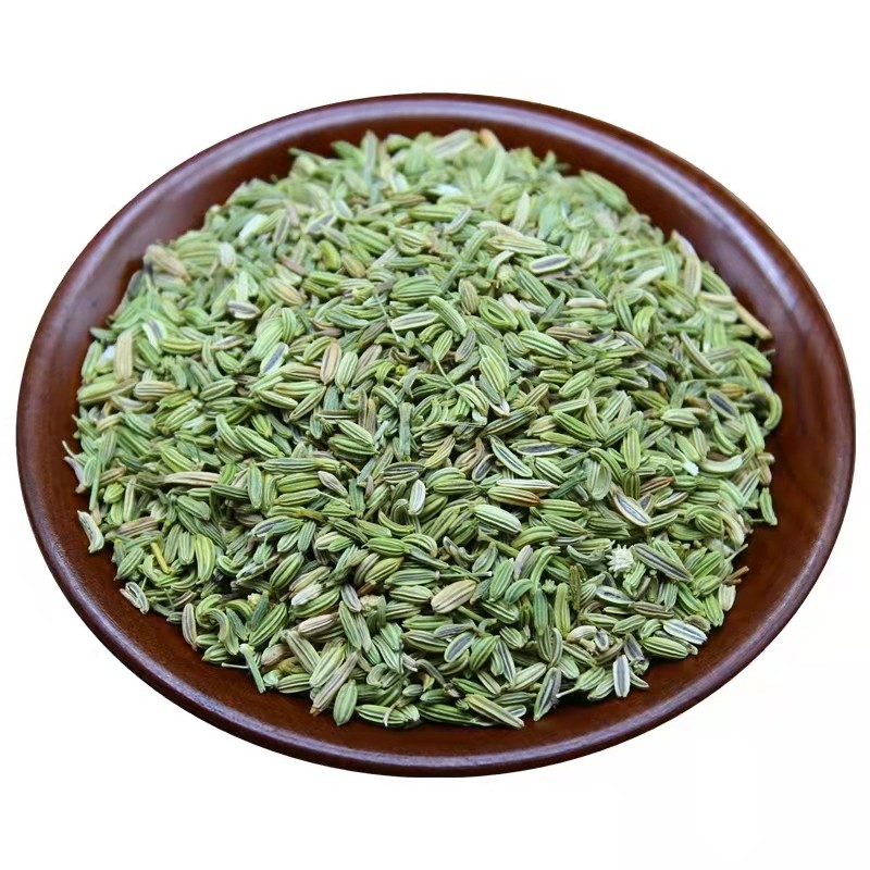 Factory Whole Spices Supplier Wholesale Price High Quality Green Fennel Seeds