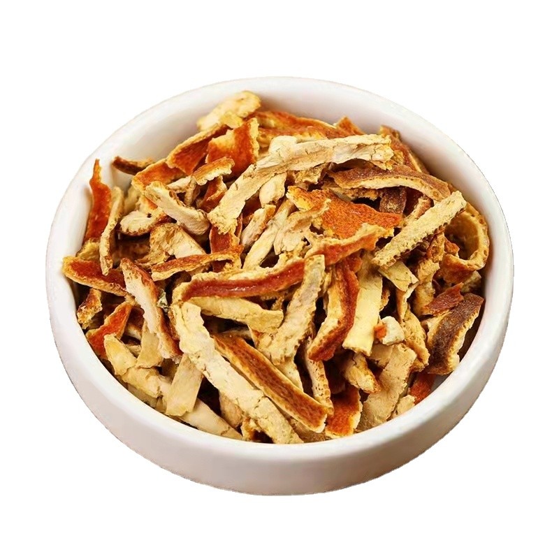 Factory Wholesale Customized Dried Tangerine Peel Fruit Slice Dried Orange Peel for Herbal Tea