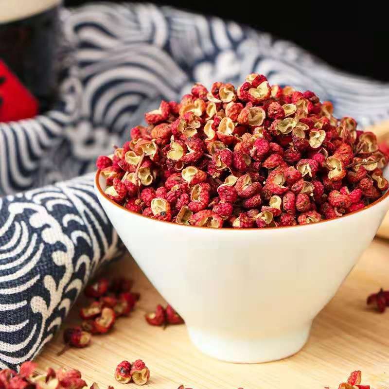HUARAN Wholesale  Supply Red Peppercorn Raw Condiment Seasoning Spices Red Pepper New Crop Cheap Sichuan Red Peppercorn