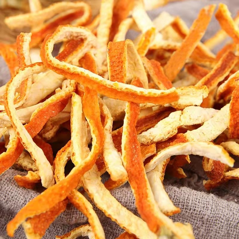 HUARAN Origin Wholesale Supply High Quality Single Spices New Crop Low Price Tangerine Orange Peel Dried Orange Peel