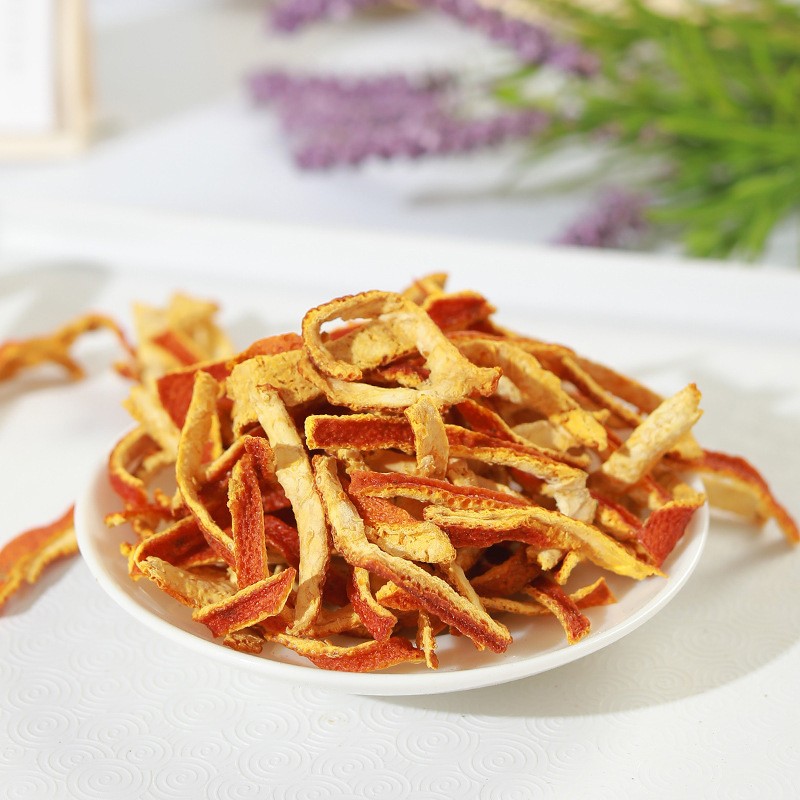 Huaran Yulin Guangxi China Origin Chenpisi Mandarino Dried Shredded Tangerine Peel  for Cooking