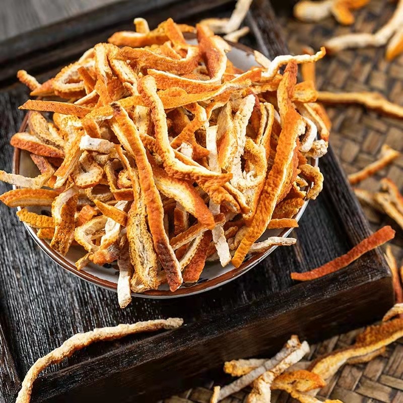 HUARAN Origin Wholesale Supply High Quality Single Spices New Crop Low Price Tangerine Orange Peel Dried Orange Peel