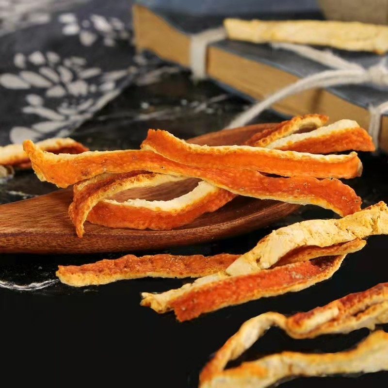 HUARAN Origin Wholesale Supply High Quality Single Spices New Crop Low Price Tangerine Orange Peel Dried Orange Peel