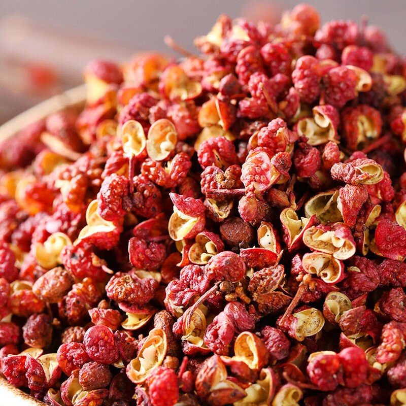 HUARAN Wholesale  Supply Red Peppercorn Raw Condiment Seasoning Spices Red Pepper New Crop Cheap Sichuan Red Peppercorn