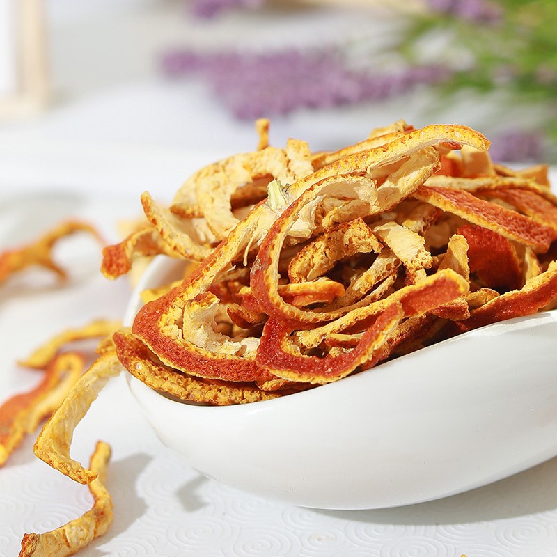 Huaran Yulin Guangxi China Origin Chenpisi Mandarino Dried Shredded Tangerine Peel  for Cooking