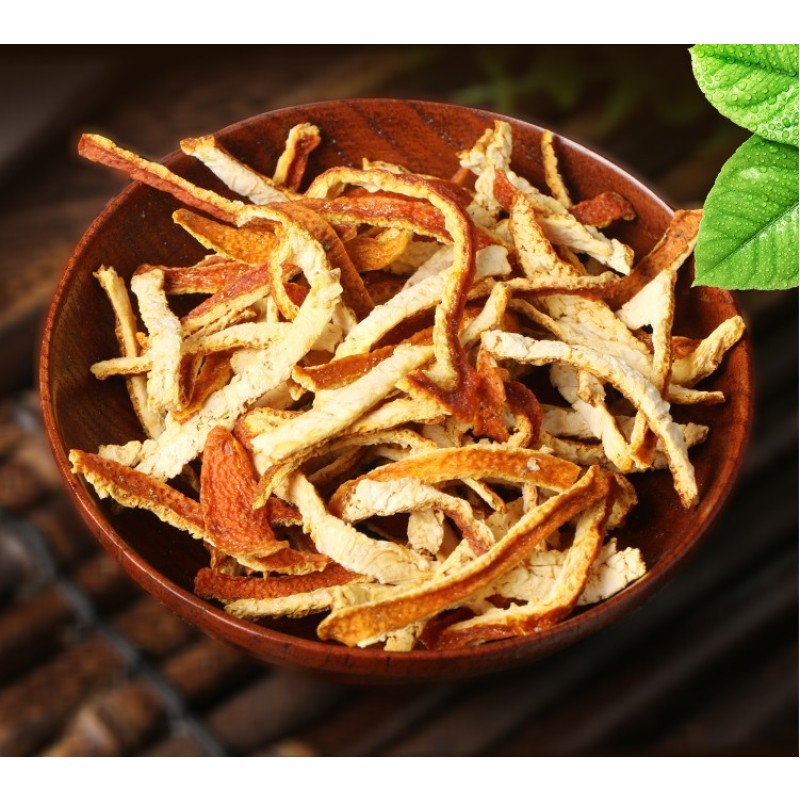 Factory Wholesale Customized Organic Dried Orange Peel Spices Spices Dried Orange Peel Fruit Slice Tangerine Peel