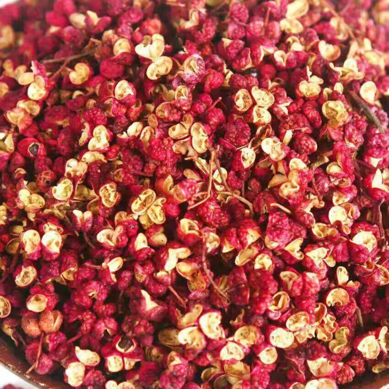 HUARAN Wholesale  Supply Red Peppercorn Raw Condiment Seasoning Spices Red Pepper New Crop Cheap Sichuan Red Peppercorn