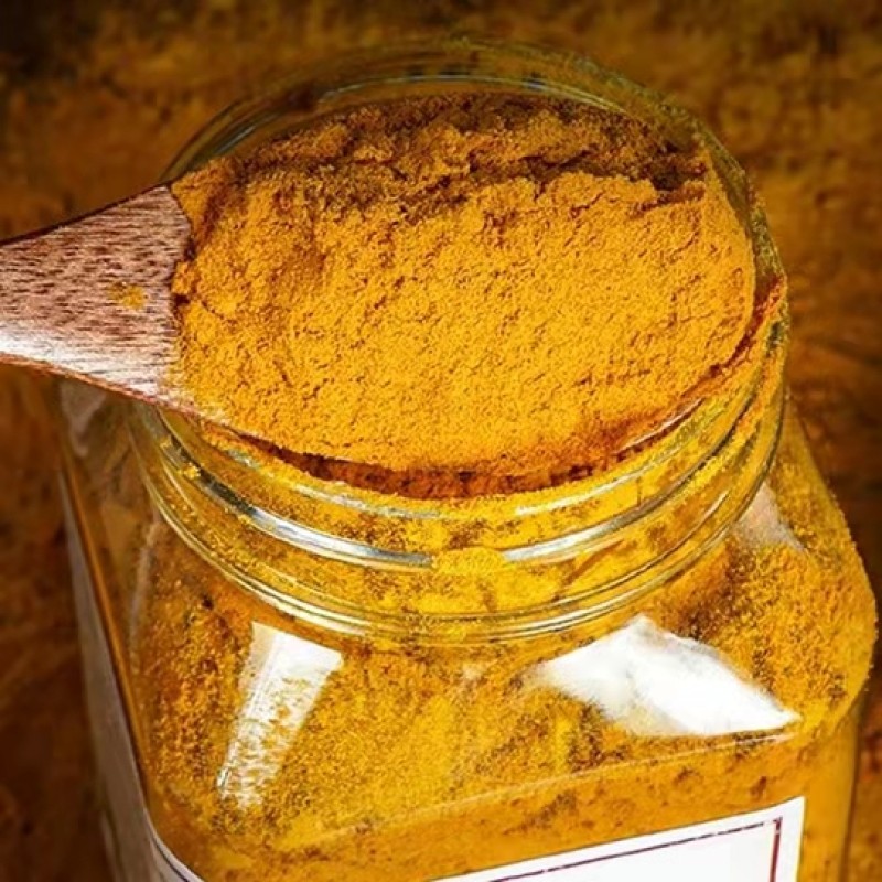 Turmeric Powder Is a Commonly Used Spice. When Added to Dishes, It Has a Very Fragrant Aroma and Can Enhance the Flavor.