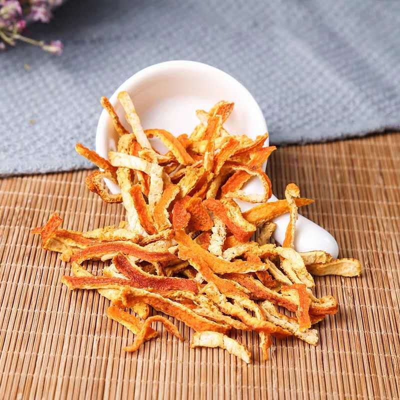 HUARAN Origin Wholesale Supply Dried Orange Peel Single Spices New Crop Low Price Tangerine Orange Peel Dried Orange Peel