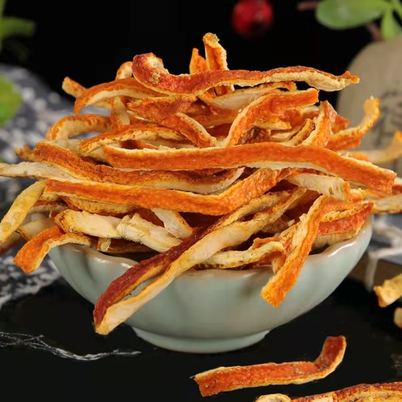 HUARAN Origin Wholesale Supply High Quality Single Spices New Crop Low Price Tangerine Orange Peel Dried Orange Peel