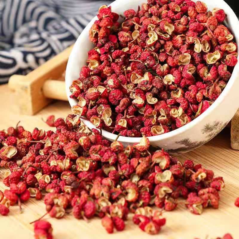 HUARAN Wholesale Origin Supply Single Spices Chinese Red Pepper New Crop Huajiao Cheap Price Sichuan Red Peppercorn