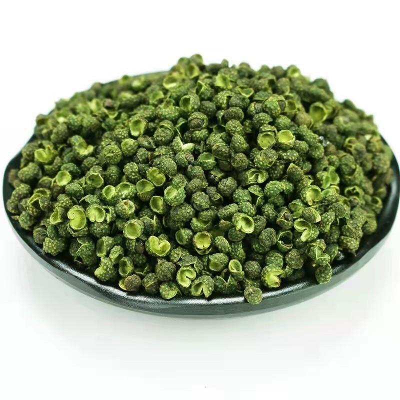 Wholesale Customized High Quality Green Sichuan Peppercorn Qing Hua Jiao Chinese Green Pepper