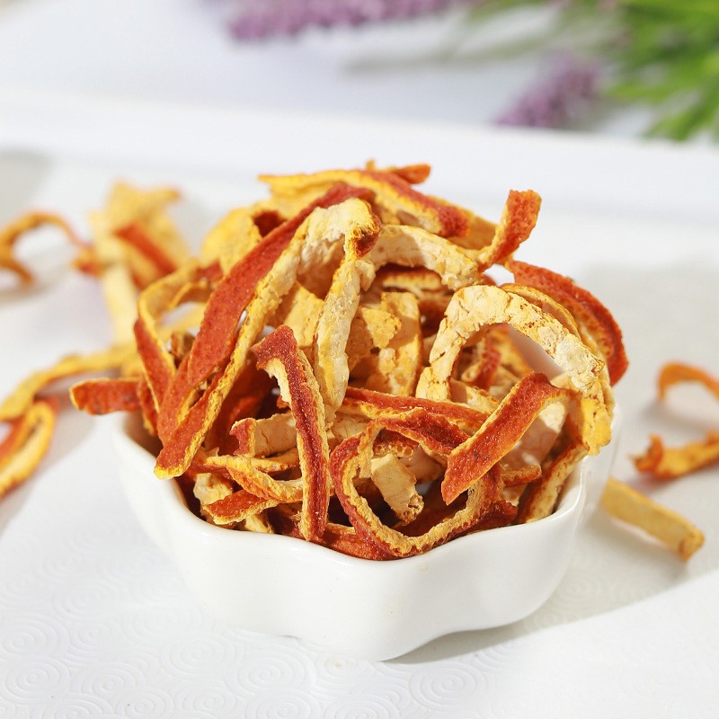 HUARAN Origin Wholesale Supply Dried Orange Peel Single Spices New Crop Low Price Tangerine Orange Peel Dried Orange Peel