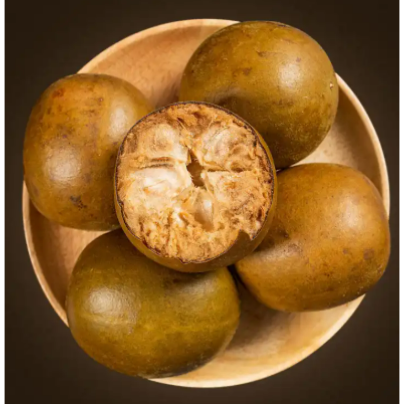 Traditional Chinese Herbal Medicine Fruit Flavor Tea Momordica Grosvenorii  Big Size Luo Han Guo Monk Fruit Tea