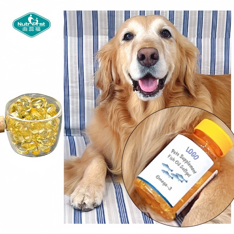 Pet Fish Oil Softgel Manufacturer - OEM Omega-3 Cats Dogs