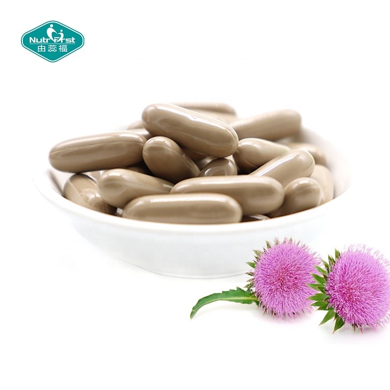 Milk Thistle Softgel Manufacturer - CGMP Organic Silymarin Extract