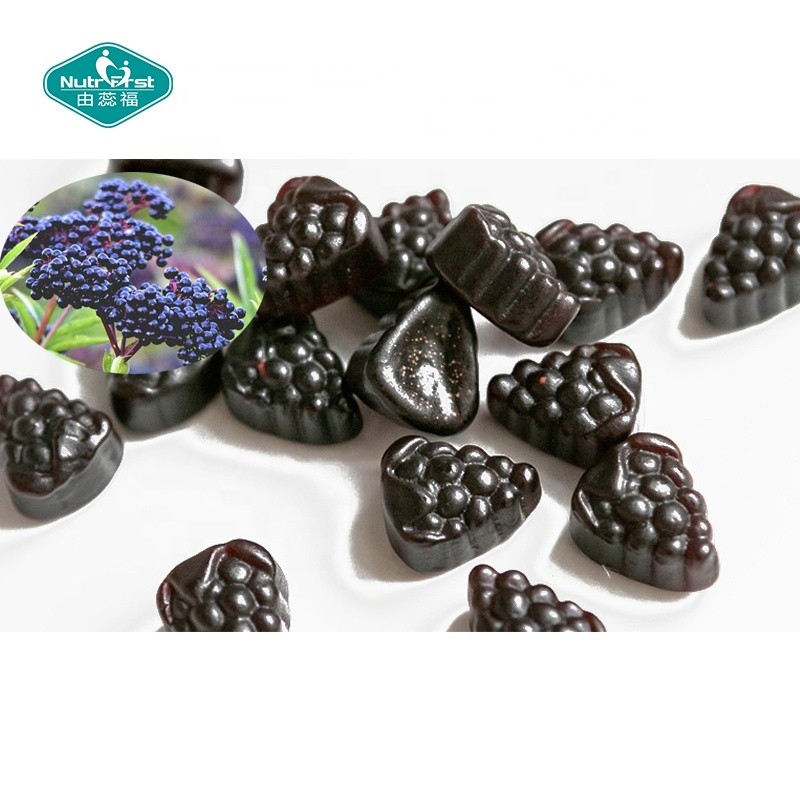 Immune Gummies Supplier - OEM Pectin Elderberry Vitamin C Zinc