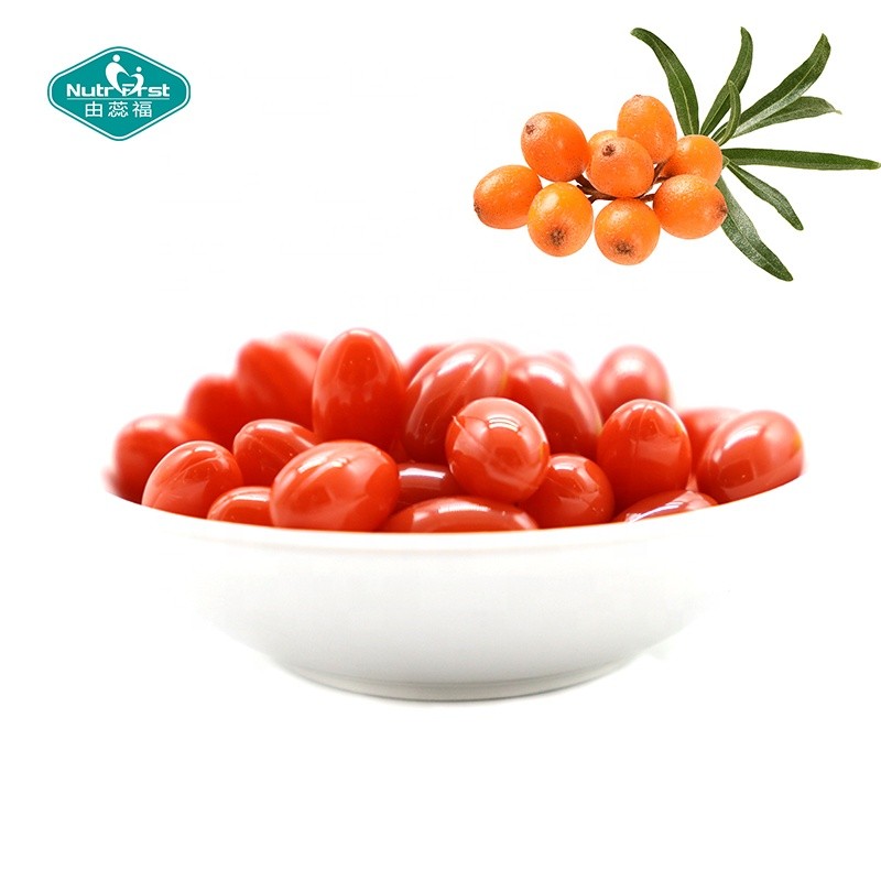 Sea Buckthorn Softgel Factory - Omega-7 Anti Aging Bulk Capsules