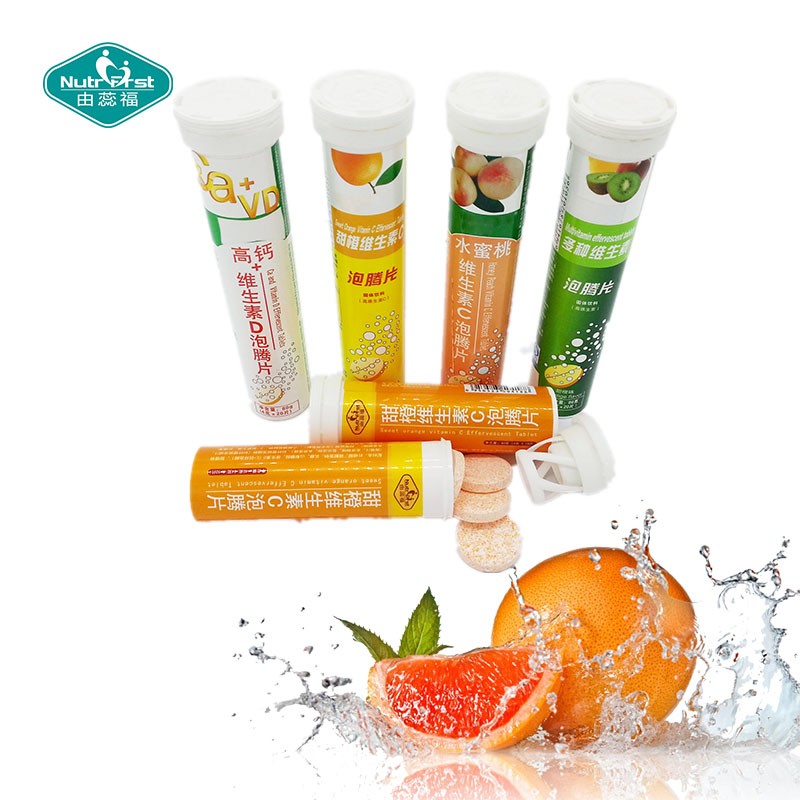 Effervescent Tablets Manufacturer - OEM Orange Immune Multivitamin