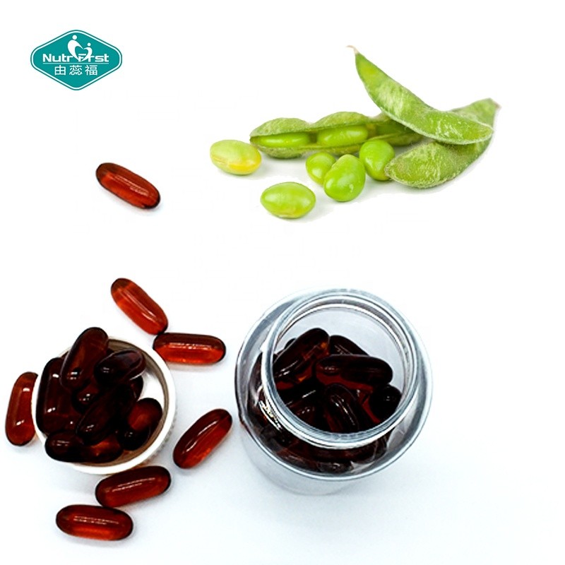 Soy Lecithin Softgel Factory - Non-GMO Gluten Free 1200mg Capsules