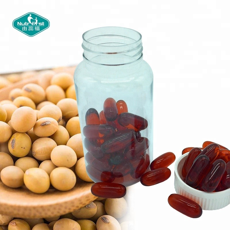 Soy Lecithin Softgel Factory - Non-GMO Gluten Free 1200mg Capsules