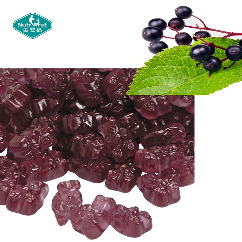 Elderberry Gummies Factory - Custom Organic Vitamin C Zinc Immune