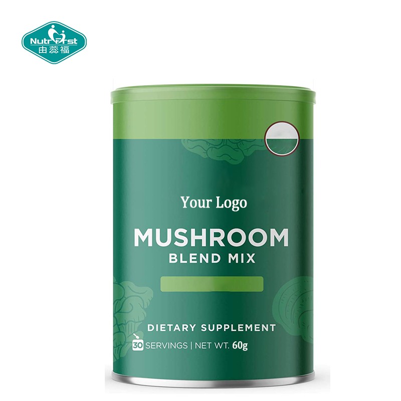 Mushroom Extract Powder Factory - 6 Blend Immune Support Supplement