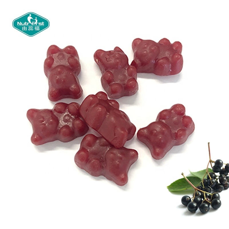 Immune Gummies Supplier - OEM Pectin Elderberry Vitamin C Zinc