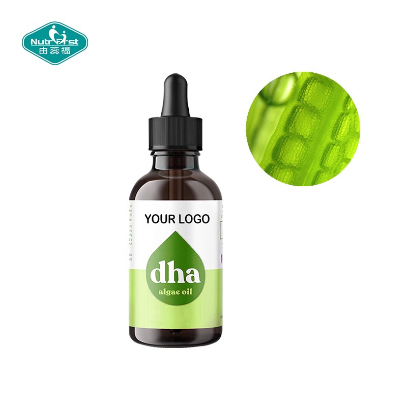 Algae Oil Drops Manufacturer - Custom Flavor Omega 3 DHA EPA