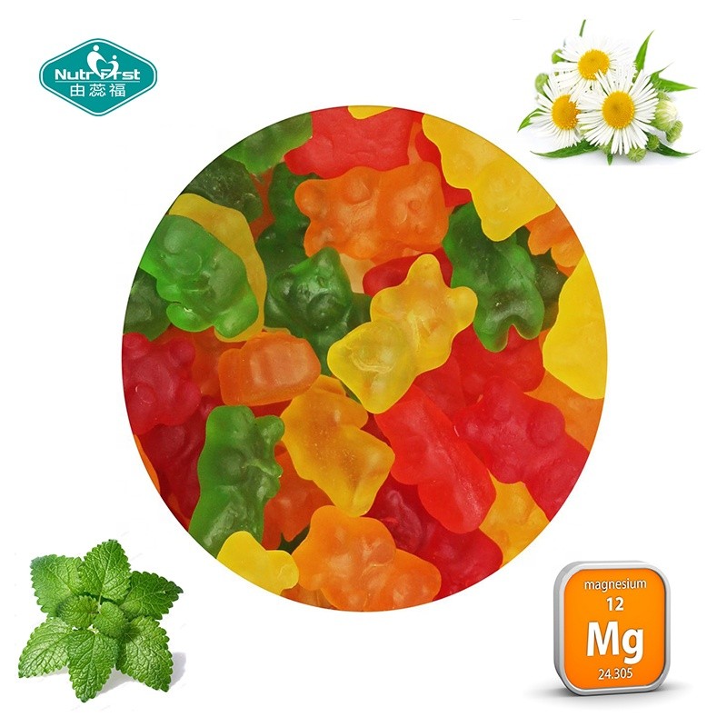 Chamomile Gummies Supplier - Custom Lemon Balm Magnesium Calming