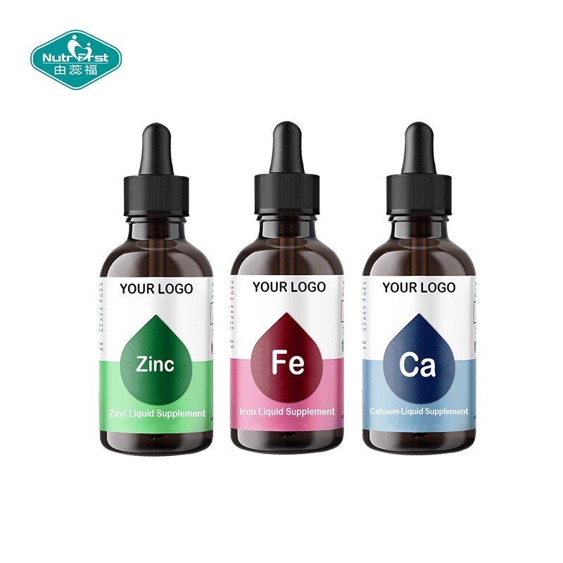 Zinc Drops Manufacturer - Organic Vegan Calcium Iron Vitamin D3