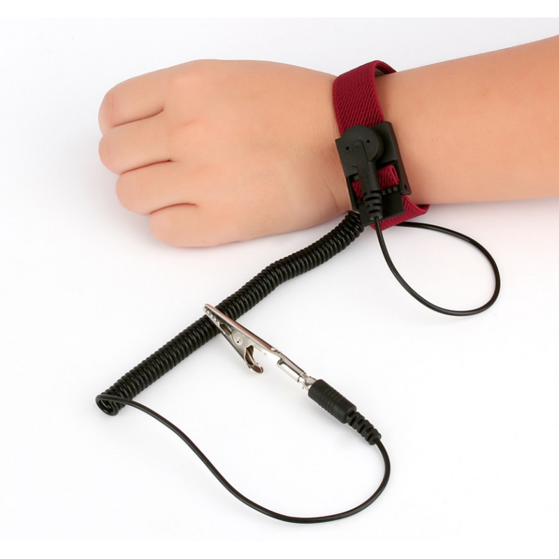 ESD Wrist Strap Factory - PU PVC Adjustable Antistatic Bracelets