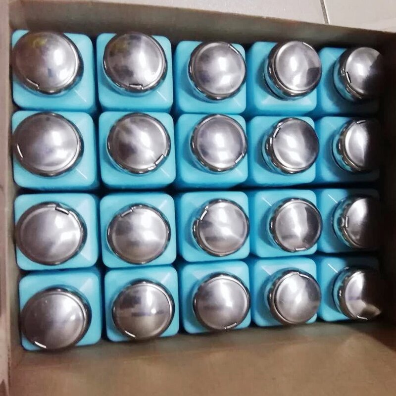 ESD Solvent Bottle Supplier - 250ml Blue Plastic 8oz Dispensing Safe