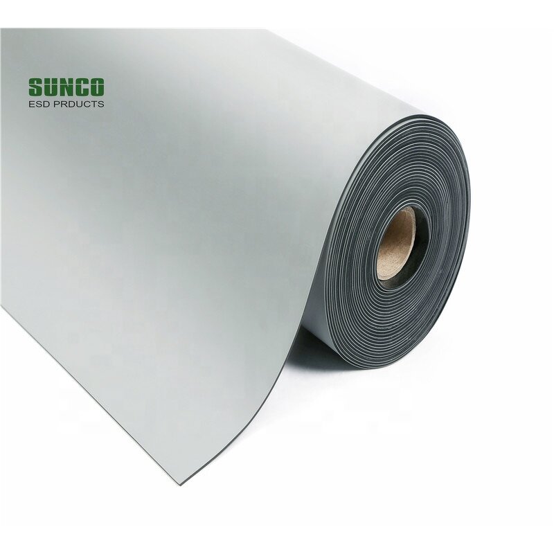 ESD Workbench Mat Supplier - ROHS 2.0 Gray Blue Green Color