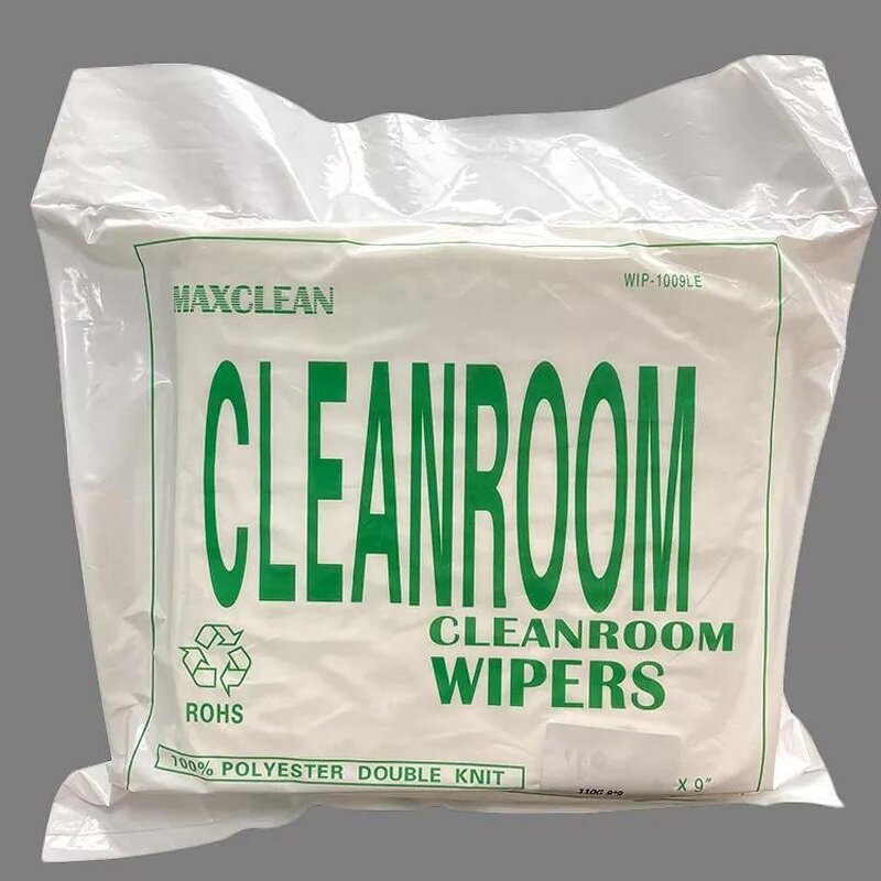 Class 100 Cleanroom Wipers Manufacturer - 9x9 Inch Laser Cut Polyester