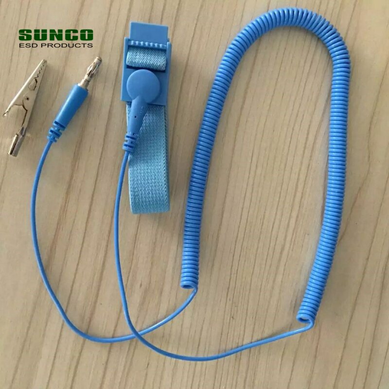 Metal Fabric Antistatic Wrist Strap Factory - Wireless for ESD Control
