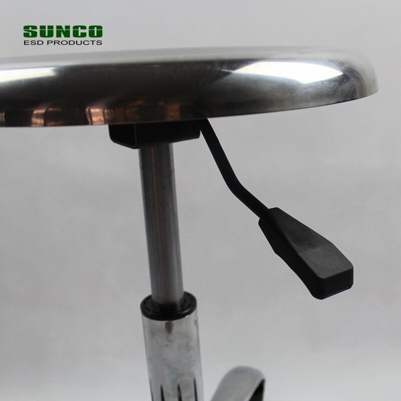 Stainless Steel ESD Stool Factory - Adjustable Swivel Chairs Wholesale