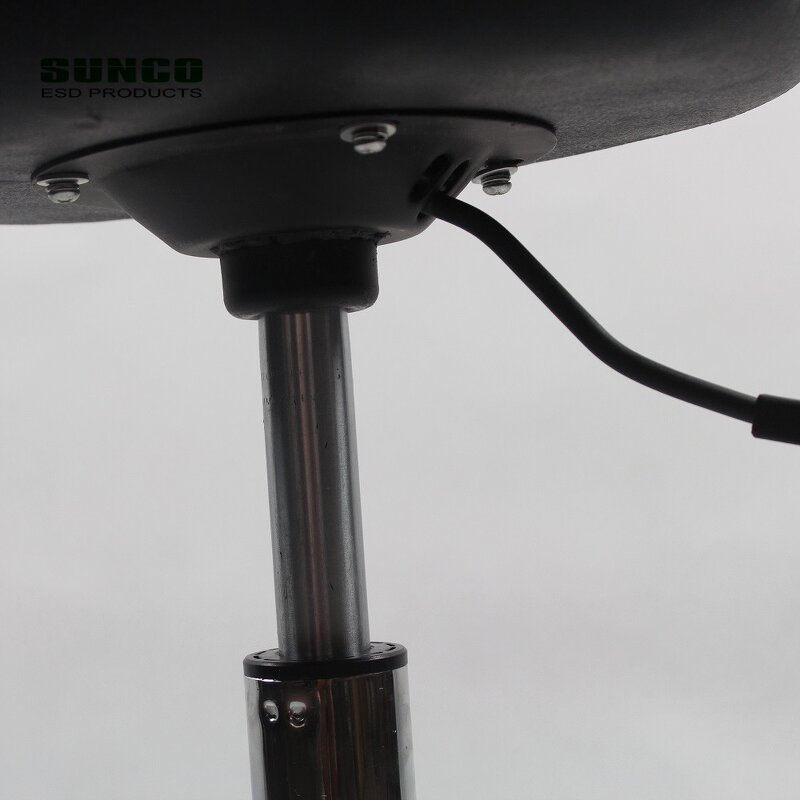 ESD Lab Stool Manufacturer - Stainless Steel Height Adjustable Anti-Static