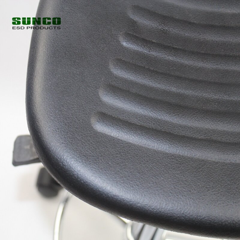 ESD Lab Stool Manufacturer - Stainless Steel Height Adjustable Anti-Static