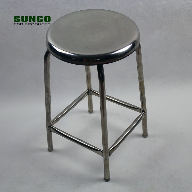ESD-safe Chairs Supplier - Stainless Steel Antistatic for Cleanroom Lab