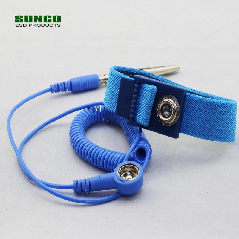 ESD Wrist Strap Supplier - Adjustable Elastic for Static Control Equipment