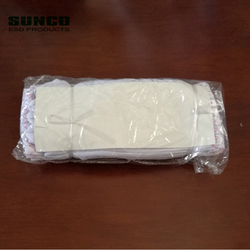 ESD Gloves Supplier - 230mm L XL 100% Polyester for Cleanroom